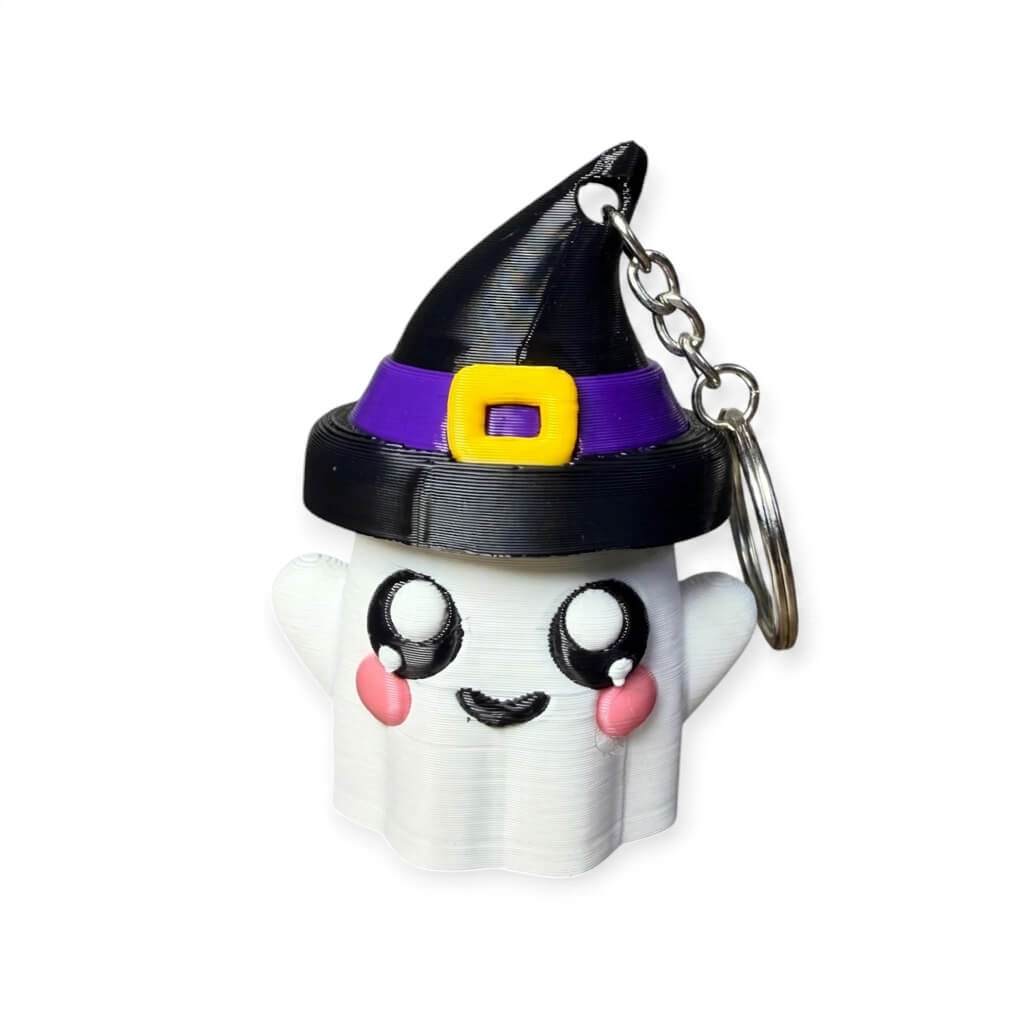 Spooky Friend Clicker Fidget Keychain